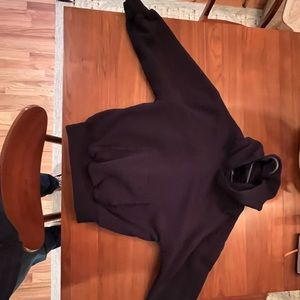 YZY Gap hoodie YL black.